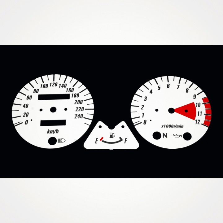 Kawasaki Zephyr ZR 1100 KM/H White - 1