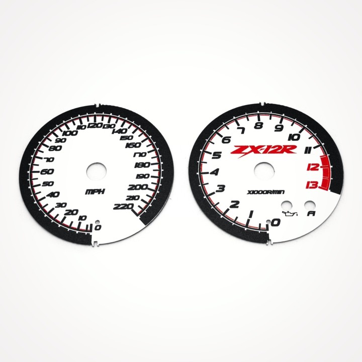 Kawasaki ZX-12R Ninja 2000-2001 220MPH White - 1