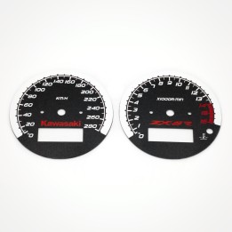 Kawasaki ZX-6R Ninja 600 1998-1999 KM/H Black - 1