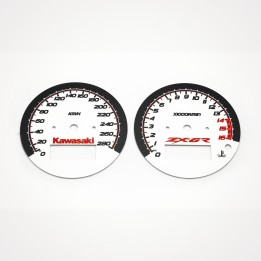 Kawasaki ZX-6R Ninja 600 1998-1999 KM/H White - 1