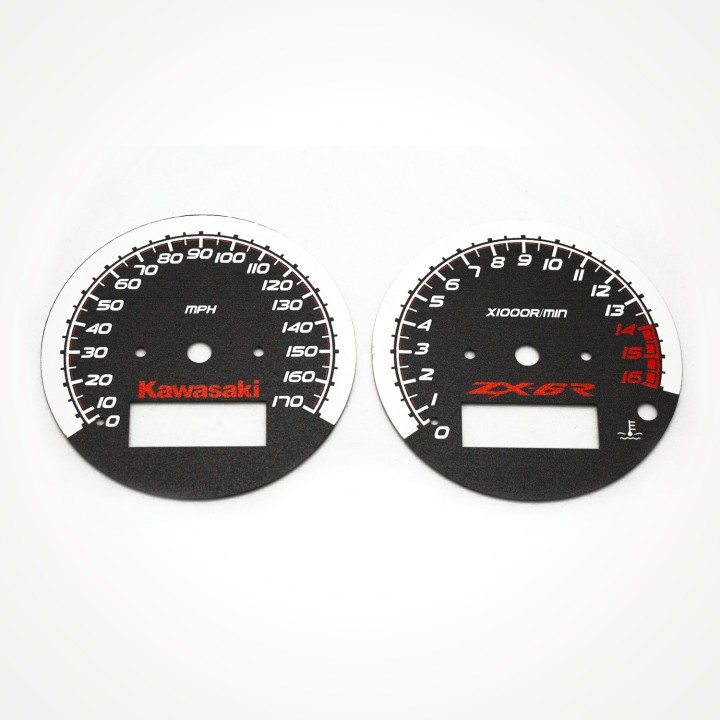 Kawasaki ZX-6R Ninja 600 1998-1999 MPH Black - 1