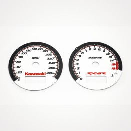 Kawasaki ZX-6R Ninja 600 2000-2002 KM/H White - 1