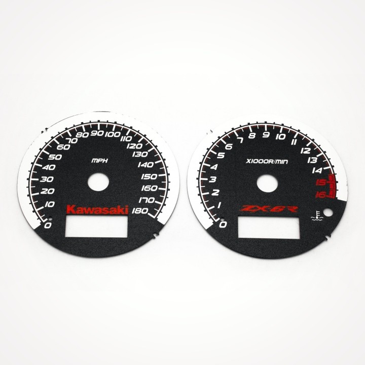 Kawasaki ZX-6R Ninja 600 2000-2002 MPH Black - 1