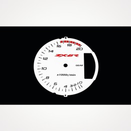 Kawasaki ZX-6R Ninja 600 2007-2008 White - 1