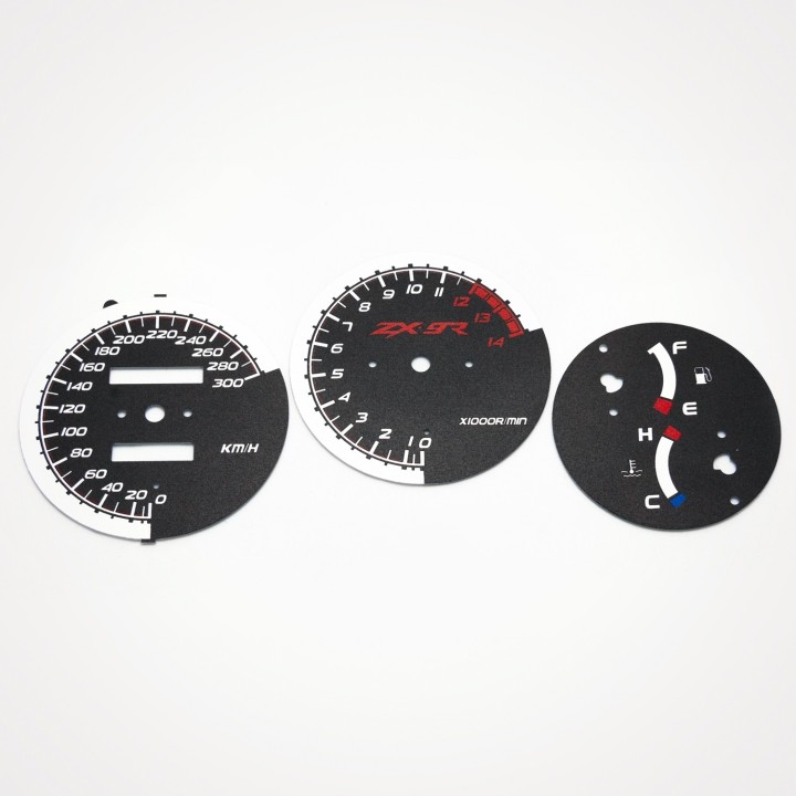 Kawasaki ZX-9R Ninja 900 1994-1997 KM/H Black - 1