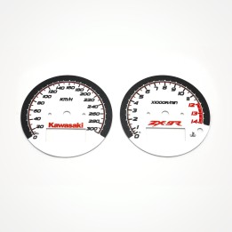 Kawasaki ZX-9R Ninja 900 1998-1999 KM/H White - 1