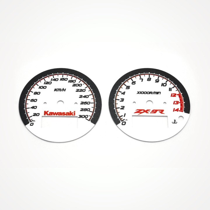 Kawasaki ZX-9R Ninja 900 1998-1999 KM/H White - 1