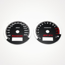 Kawasaki ZX-9R Ninja 900 2000-2003 KM/H Black - 1