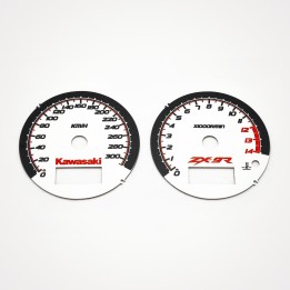 Kawasaki ZX-9R Ninja 900 2000-2003 KM/H White - 1