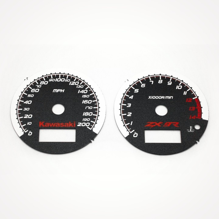 Kawasaki ZX-9R Ninja 900 2000-2003 MPH Black - 1