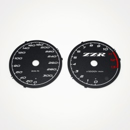 Kawasaki ZZR 1400 2006-2011 KM/H Black - 1