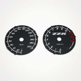 Kawasaki ZZR 1400 2012-2016 KM/H Black - 1