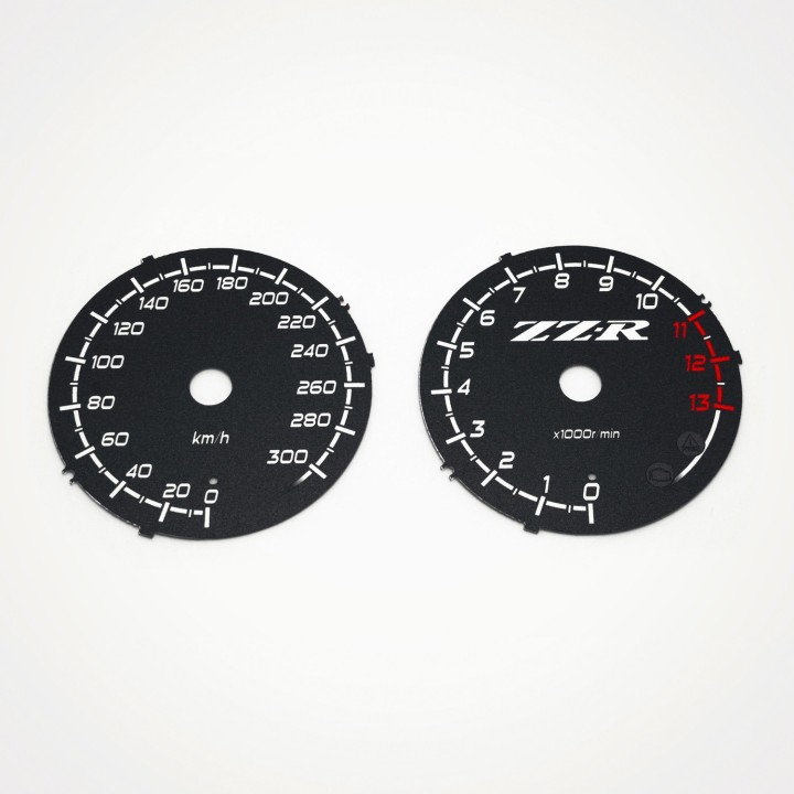 Kawasaki ZZR 1400 2012-2016 KM/H Black - 1