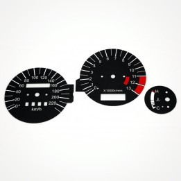 Kawasaki ZZR 500 S GPZ 500 S KM/H Black - 1