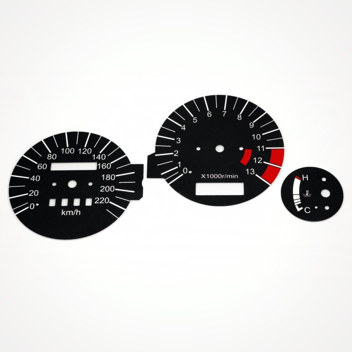 Kawasaki ZZR 500 S GPZ 500 S KM/H Black - 1