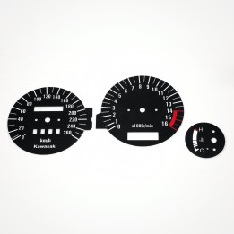 Kawasaki ZZR 600 D ZX6D 1990-1992 KM/H Black - 1