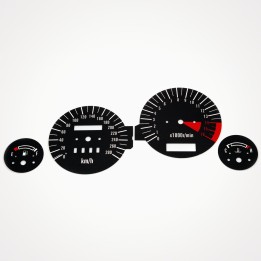 Kawasaki ZZR 600 E ZX6E 1993-2000 KM/H Black - 1