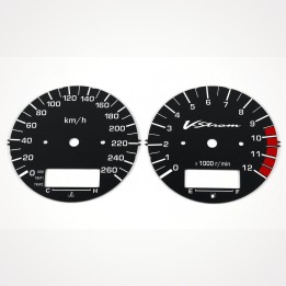 Suzuki DL 1000 V-Strom 2002-2003 KM/H Black - 1