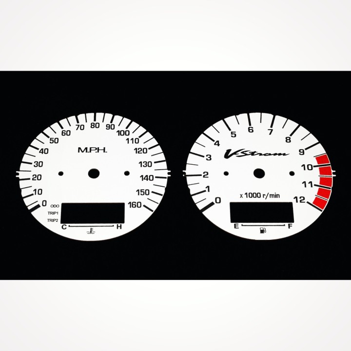 Suzuki DL 1000 V-Strom 2002-2003 MPH White - 1