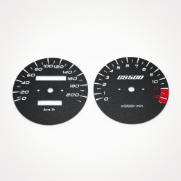 Suzuki GS 500 E 1988-2004 KM/H Black - 1