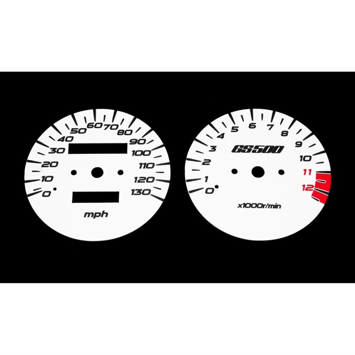 Suzuki GS 500 E 1988-2004 MPH White - 1