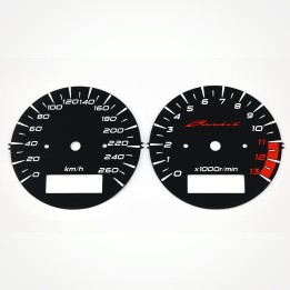 Suzuki GSF 1200 Bandit 2001-2006 KM/H Black - 1