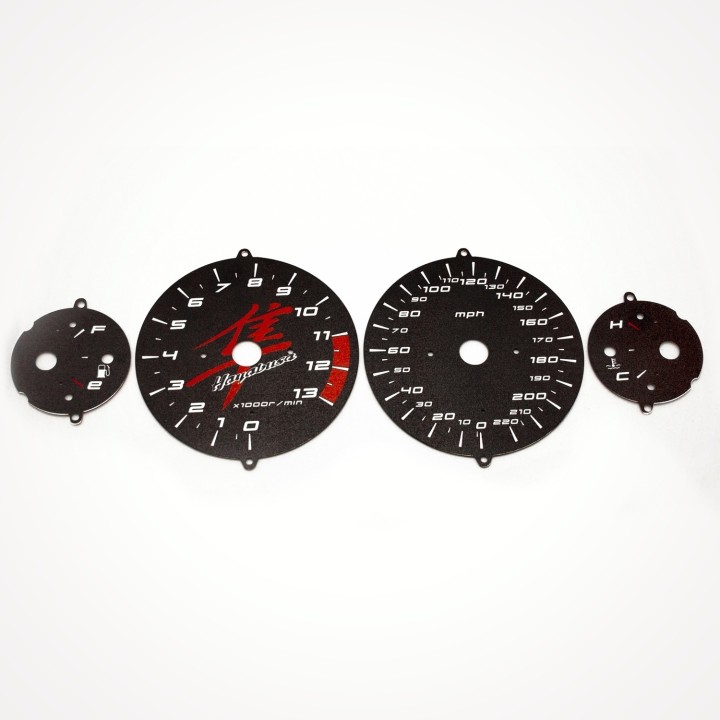 Suzuki GSX 1300 R Hayabusa 1999-2000 MPH Black - 1