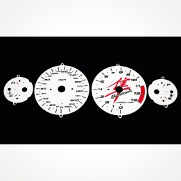 Suzuki GSX 1300 R Hayabusa 1999-2000 MPH White - 1