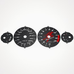 Suzuki GSX 1300 R Hayabusa 2001-2007 KM/H Black - 1