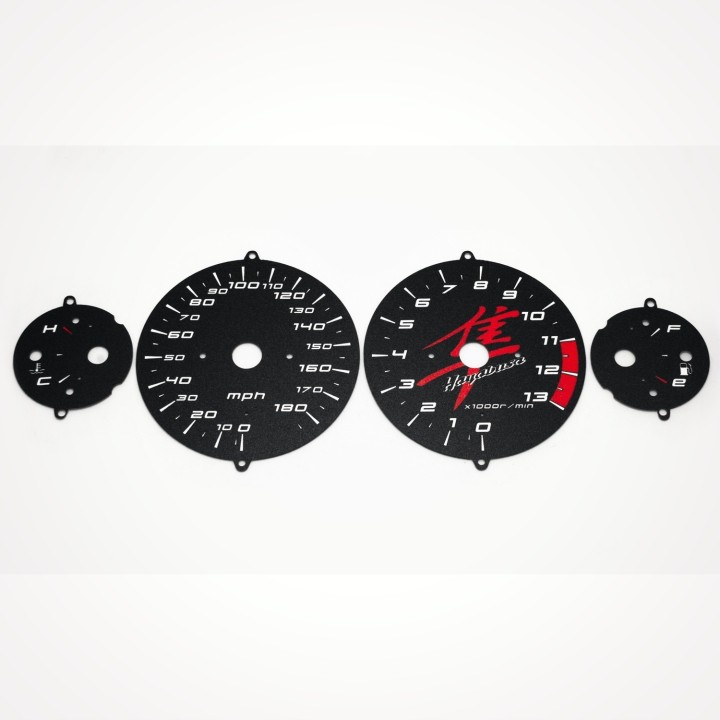 Suzuki GSX 1300 R Hayabusa 2001-2007 MPH Black - 1