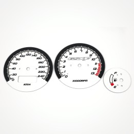 Suzuki GSX 600 F Katana 1998-2004 KM/H White - 1