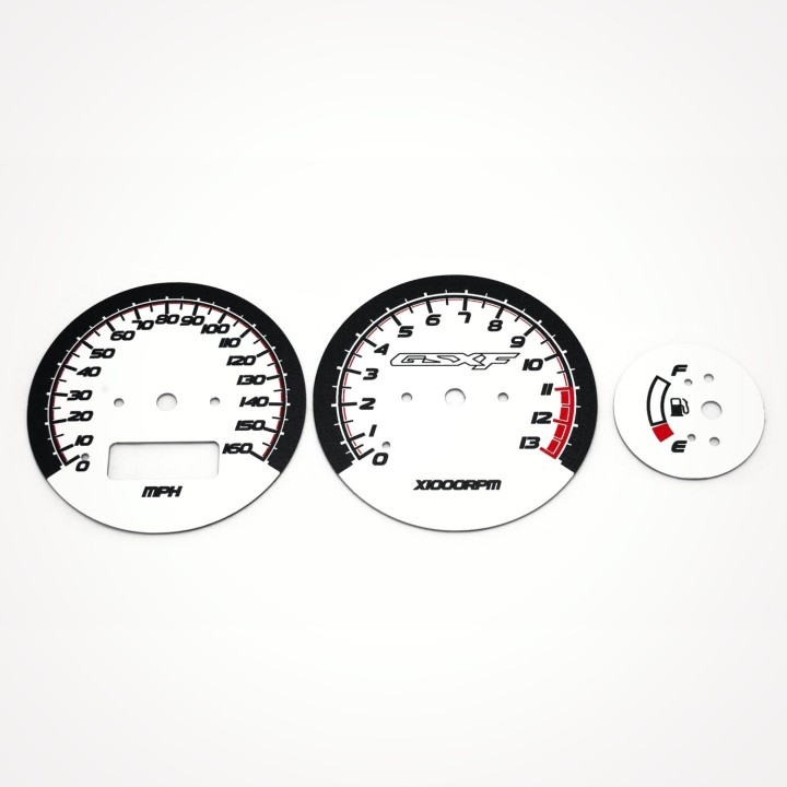 Suzuki GSX 750F Katana 1998-2006 MPH White - 1