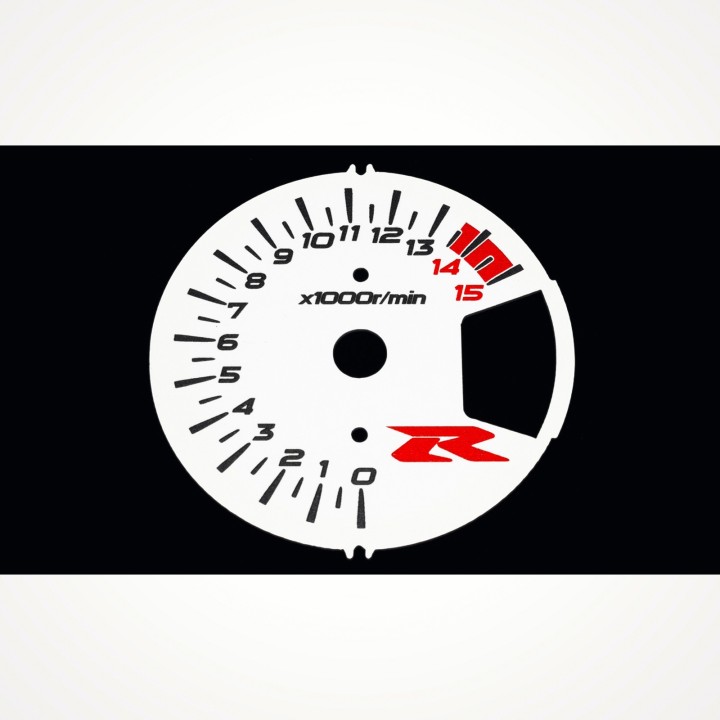 Suzuki GSX-R 1000 2007-2008 White - 1