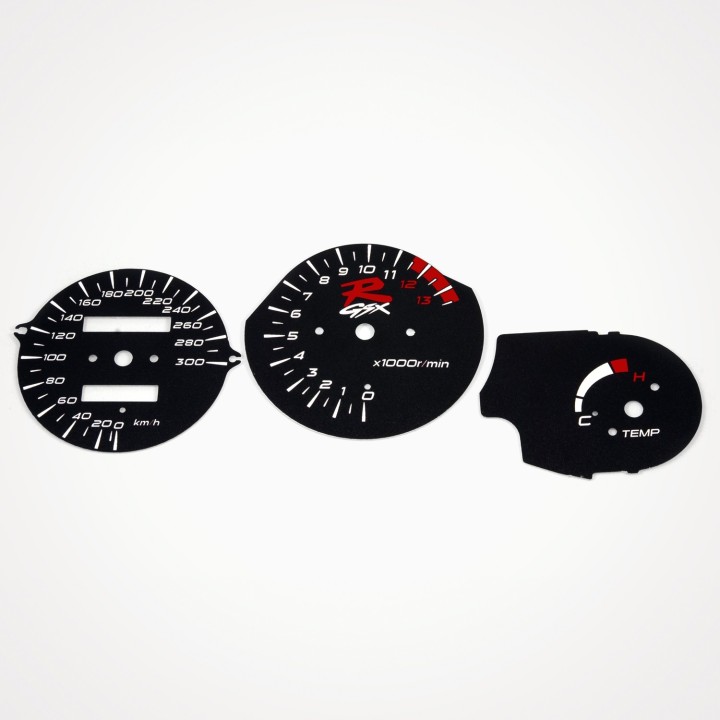 Suzuki GSX-R 1100 1993-98 KM/H Black - 1