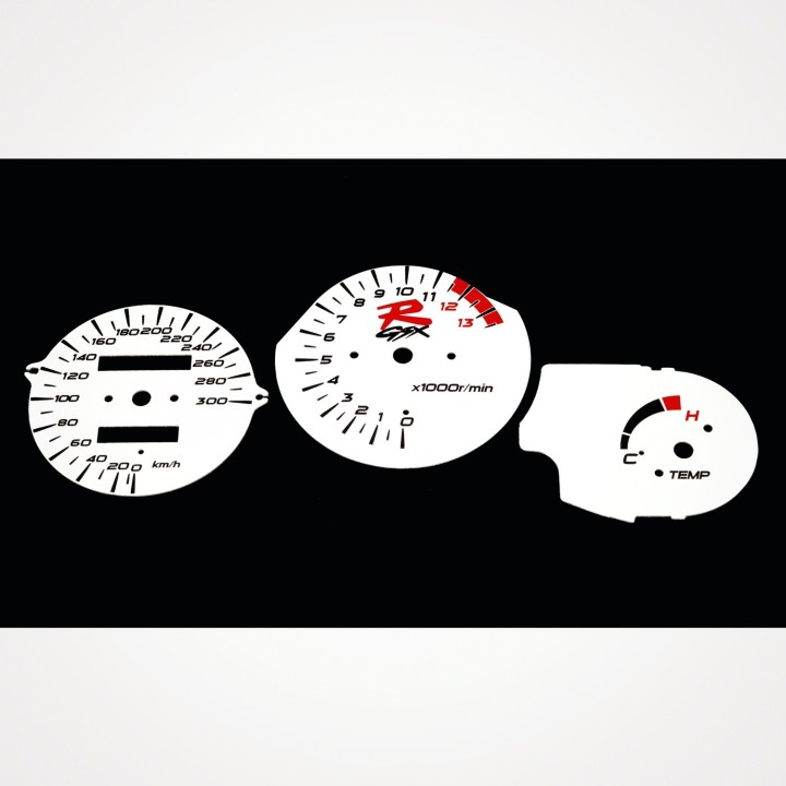 Suzuki GSX-R 1100 1993-98 KM/H White - 1