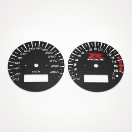 Suzuki GSX-R 600 1997-2000 KM/H Black - 1