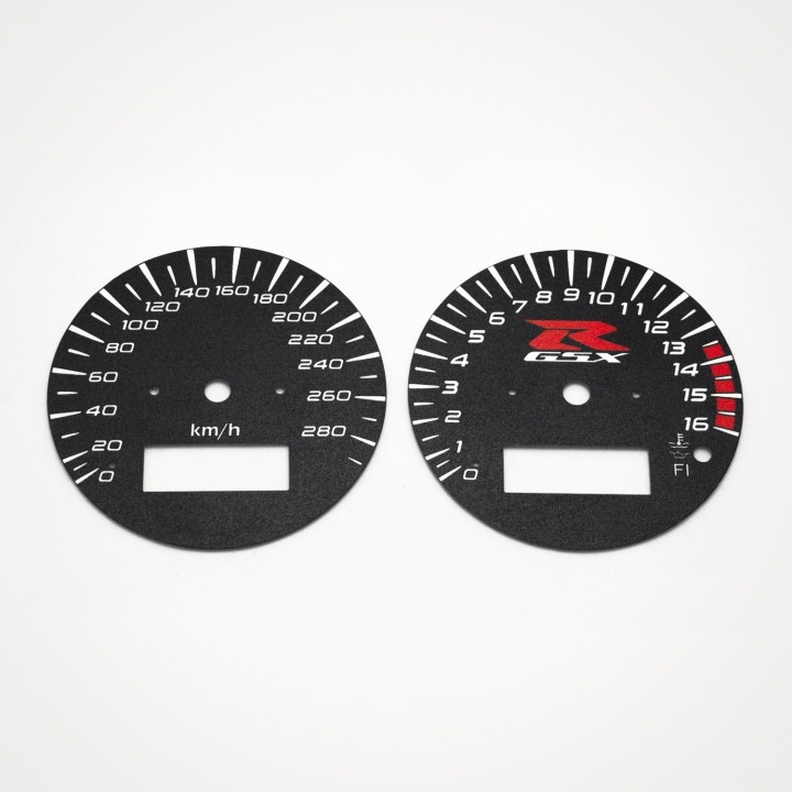 Suzuki GSX-R 600 1997-2000 KM/H Black - 1