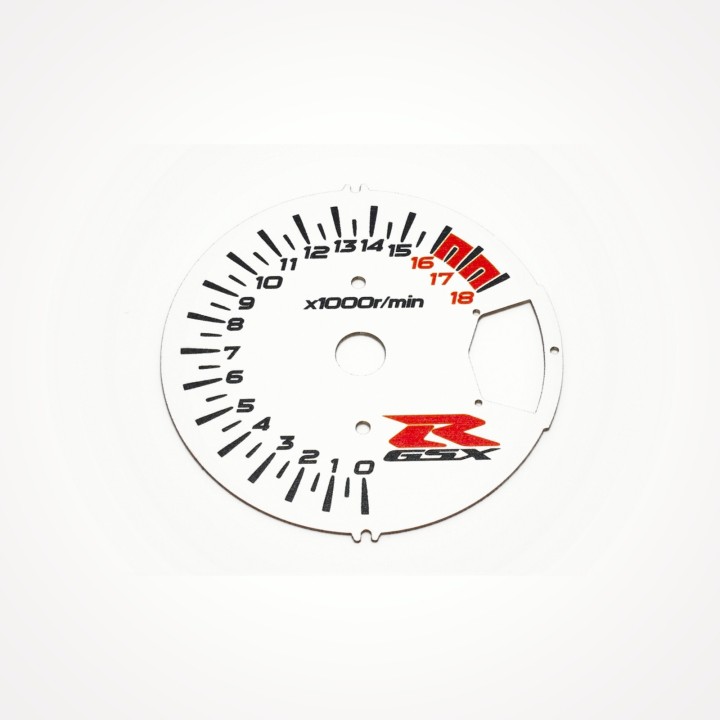 Suzuki GSX-R 600 2006-2007 White - 1