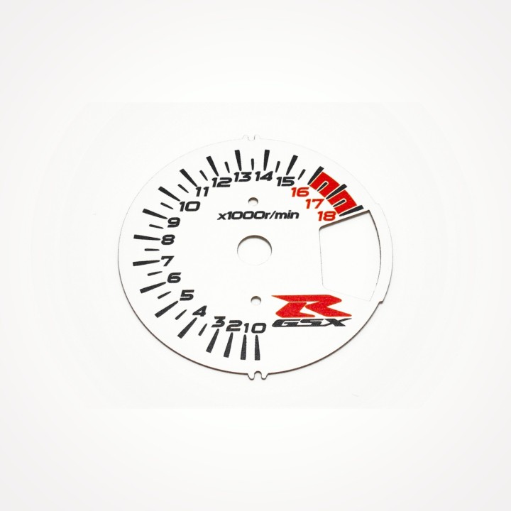 Suzuki GSX-R 600 2008-2010 White - 1