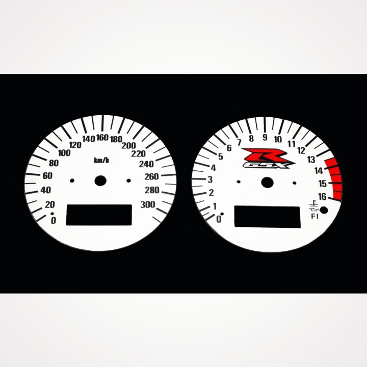 Suzuki GSX-R 750 1996-1999 MPH White - 1