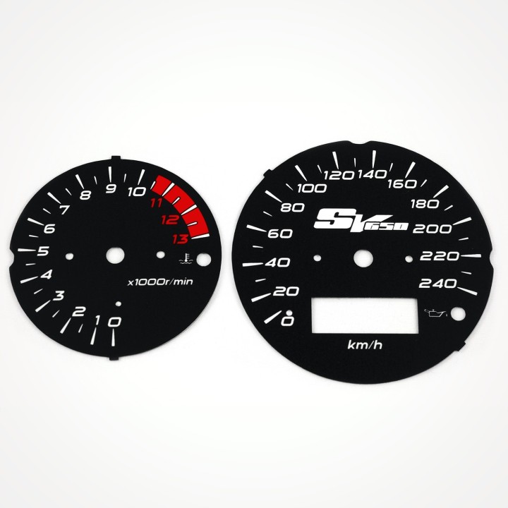 Suzuki SV 650 N 1999-2002 KM/H Black - 1