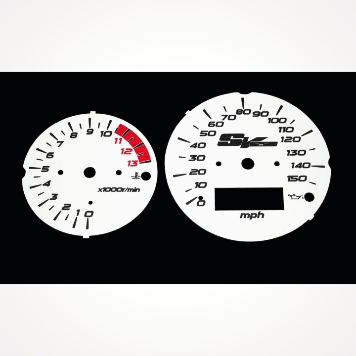 Suzuki SV 650 N 1999-2002 MPH White - 1