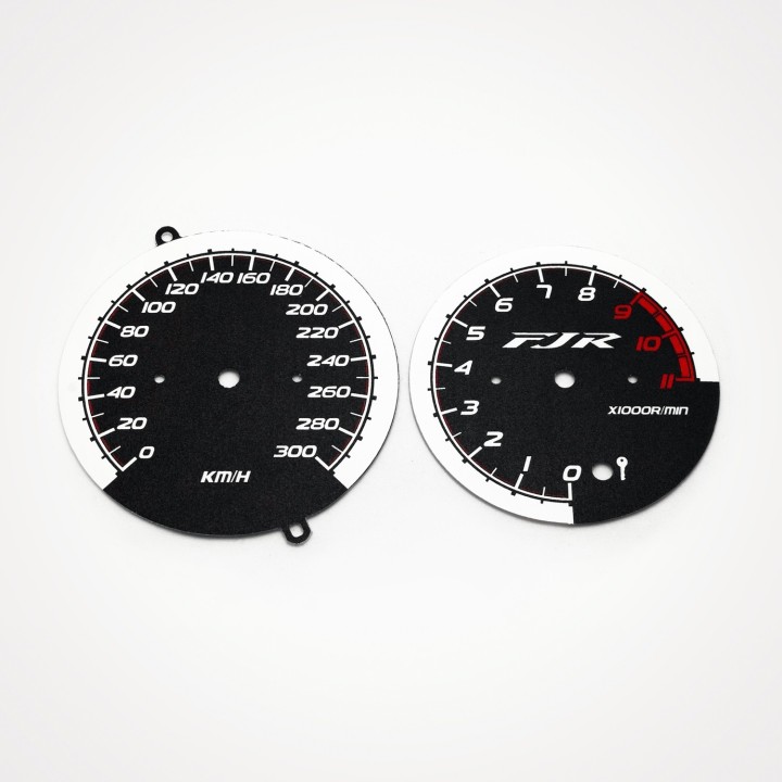 Yamaha FJR 1300 2003-2005 KM/H Black - 1