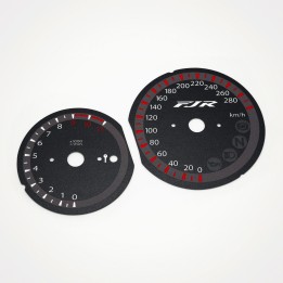 Yamaha FJR 1300 2006-2012 KM/H Black - 1