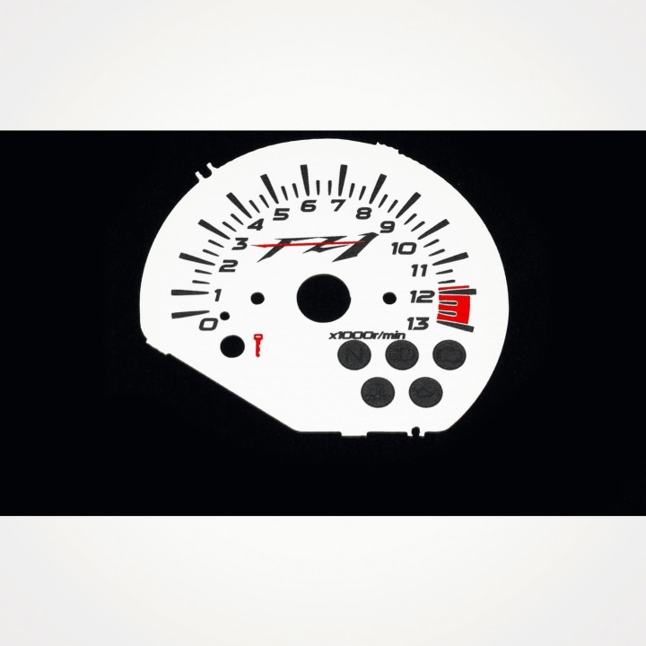 Yamaha FZ1 2006-2015 White - 1