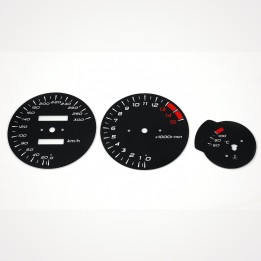 Yamaha FZR 600 4JH 1994-95 KM/H Black - 1