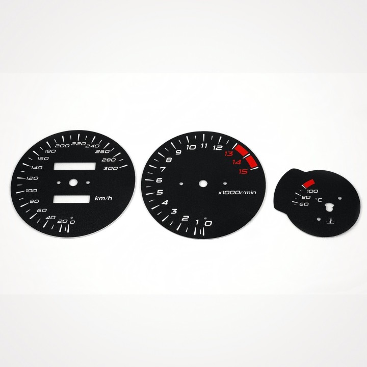 Yamaha FZR 600 4JH 1994-95 KM/H Black - 1