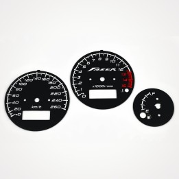 Yamaha FZS 600 Fazer 2001-2003 KM/H Black - 1