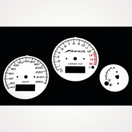 Yamaha FZS 600 Fazer 2001-2003 KM/H White - 1