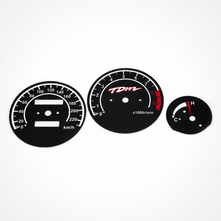 Yamaha TDM 850 1991-1995 KM/H Black - 1